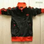 2019U hommes adidas pas cher vestes allehommesd pop garcon noir orange